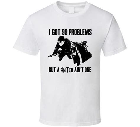 Problems But A Snitch Aint One Funny Harry Potter Quidditch T Shirt