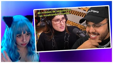 PAOLA CAROSELLA CRITICA VIRGÍNIA AO VIVO DURANTE PODPAH E IGÃO FICA SEM