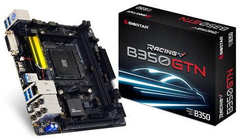 Biostar B350GTN Ver 5 X AMD Ryzen Socket AM4 Mini ITX Desktop