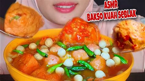 Asmr Bakso Grenjel Pedas Hot Jeletot Kuah Seblak Cabe Rawit Ijo Youtube