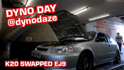 K Swap Civic Ej9 Ep30 The K20 Civic Hits The Dyno Youtube