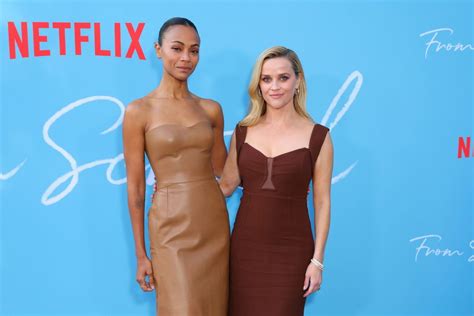 Zoe Saldana From Scratch Screening In Los Angeles 10172022