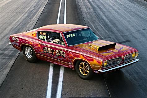 Plymouth Plymouth Barracuda Drag Racing Hot Rod Mopar Muscle Car