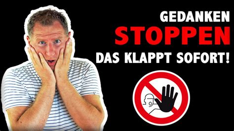 Grübeln stoppen so wirst du deine Gedanken los YouTube