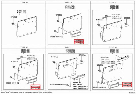 Genuine Landcruiser Series Rj Kzj Hzj Fzj Front Door Trim Map Pocket