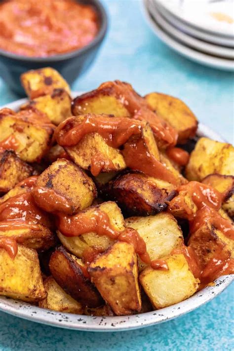 Patatas Bravas Spanish Fried Potatoes The Mediterranean Dish