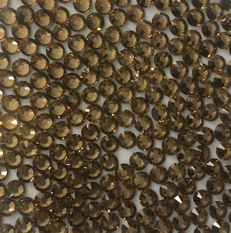 Light Colo Topaz Non Hot Fix Crystal Magpie Crystals