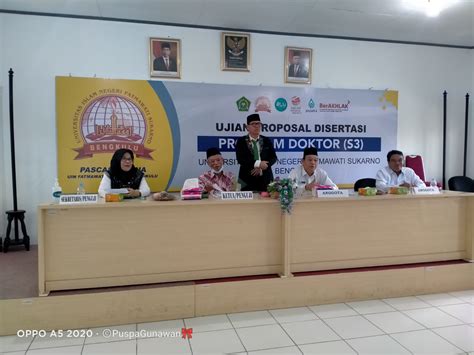 Anggota Dprd Provinsi Bengkulu Suimi Fales Sh Mh Sukses Ujian