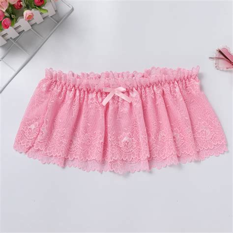 Mua ABAFIP Men Crossdressing Sissy Lace Lingerie Skirted Panties Low