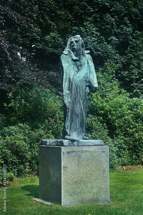 Statue Balzac By Auguste Rodin 1892 97 Middelheim Open Air