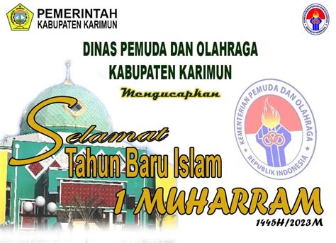 DISPORA KABUPATEN KARIMUN Mengucapkan Selamat Tahun Baru Islam 1445H