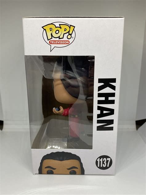 Funko POP Khan 1137 Television Star Trek Vinyl Figure MAY EBay