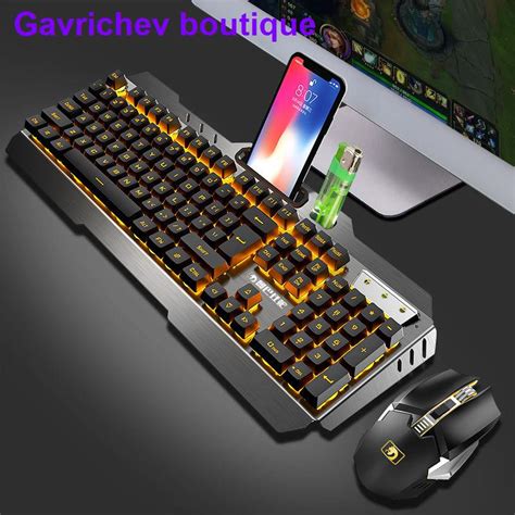 Mamba Snake Punk Manipulator Sense Luminous Gaming Gaming Rechargeable Desktop Notebook Wireless ...