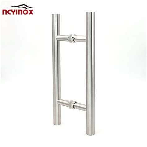 Aluminium Door H Shape Stainless Steel Glass Door Pull Handle Glass Door Handle And Glass Door