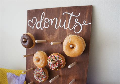 16 PCS. Donut Wall / Board - Wedding, Birthday, Bridal Shower, Baby Shower, Baby Reveal