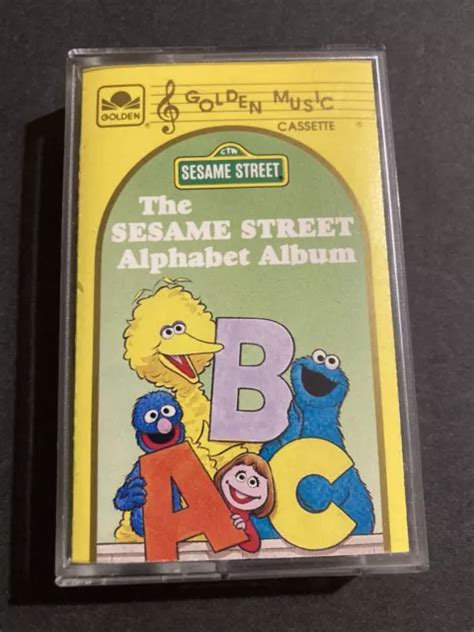 The Sesame Street Alphabet Album Cassette Tape Classic 90s Good Shape Untested £8 18 Picclick Uk