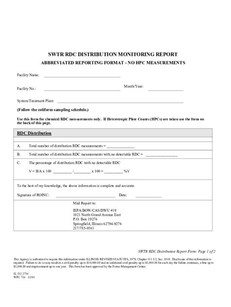 Fillable Online Revised Total Coliform Rule RTCR Sample Siting Plan