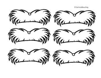 lorax mustache clipart 10 free Cliparts | Download images on Clipground ...