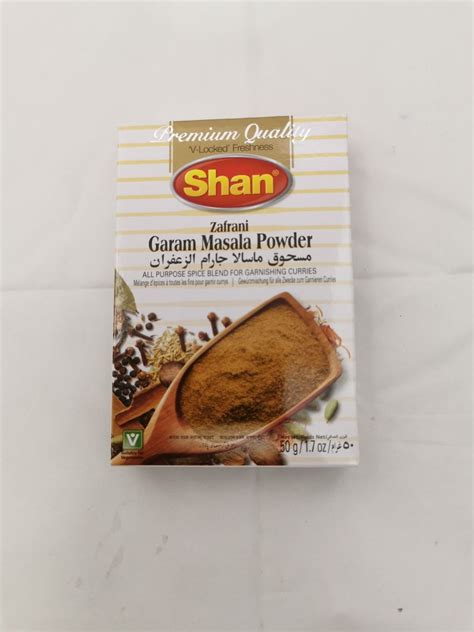 Shan Zafrani Garam Masala 50g Uk