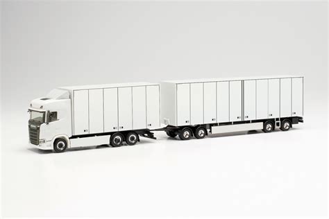 DS Automodelle Modellbauvertrieb Herpa LKW Scania CS 20 HD Eurocombil