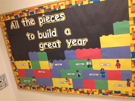 Lego Back To School Bulletin Board School Bulletin Boards Back To School Bulletin Boards