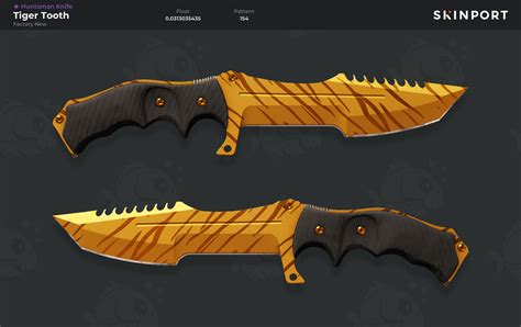 Huntsman Knife Tiger Tooth Factory New Counter Strike Skinport