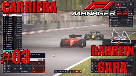 F1 Manager 2022 Gameplay ITA Carriera Let S Play 03 La Prima