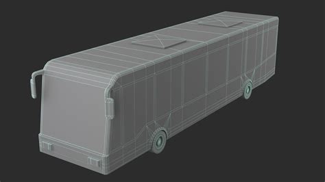 Cartoon Bus 3d Model Turbosquid 1851184