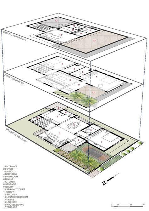 Gallery Of Tree Hugger 4site Architects 21 House Layout Plans