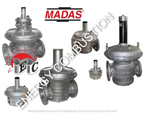 Madas Gas Pressure Regulator Rg2mc Dn15 Rg2mc Dn25 Rg2mc Dn40 Rg