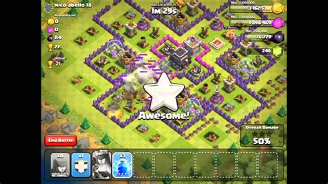 Clash Of Clans High Loot Farming Raids Youtube