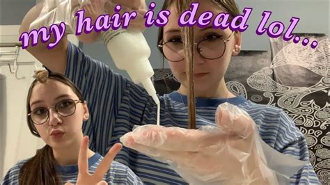 Bleaching My Hairagain Youtube