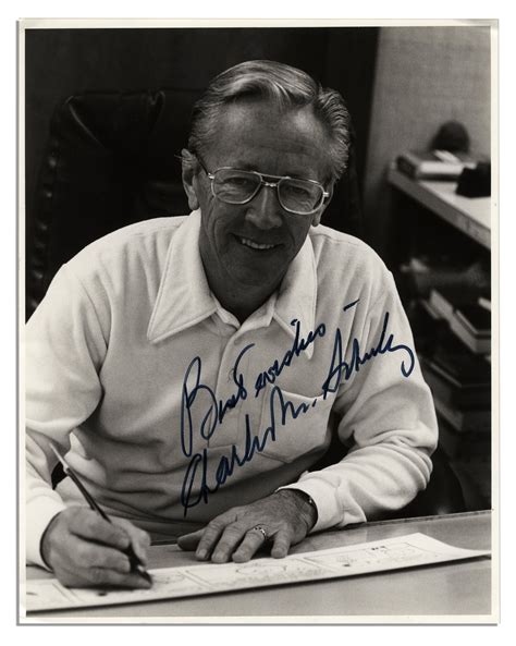 Lot Detail Charles Schulz Signed 8 X 10 Photo