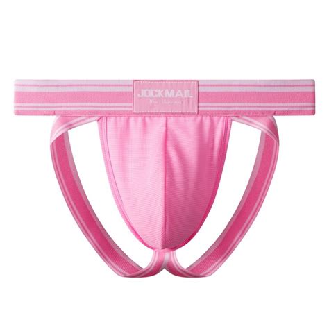 JOCKMAIL Men S Jockstrap Thong Mesh Bikini Briefs Sexy Gay Underwear G String EBay