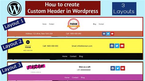 Create Custom Header In Elementor Using Free Plugin Video