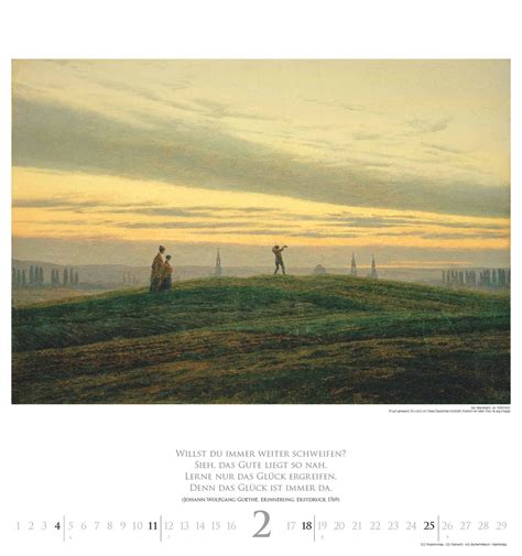 Caspar David Friedrich Spiralbindung Buchhandlung Kemme