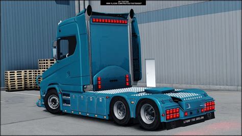 Ets Scania Next Torpedo Mit Template X V Scania Mod F R