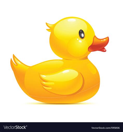 Rubber Duck Royalty Free Vector Image Vectorstock