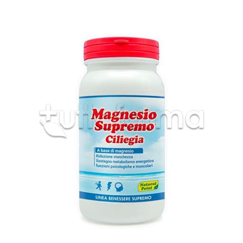 Natural Point Magnesio Supremo Integratore Per Stanchezza 150g