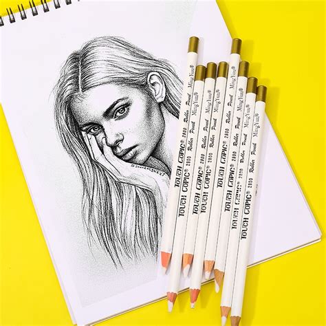 1/3PC pencil eraser correction detail eraser highlight painter painting ...