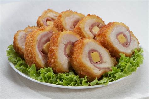 Deep Fried Chicken Cordon Bleu Jolly Canola Heart Mate Oil