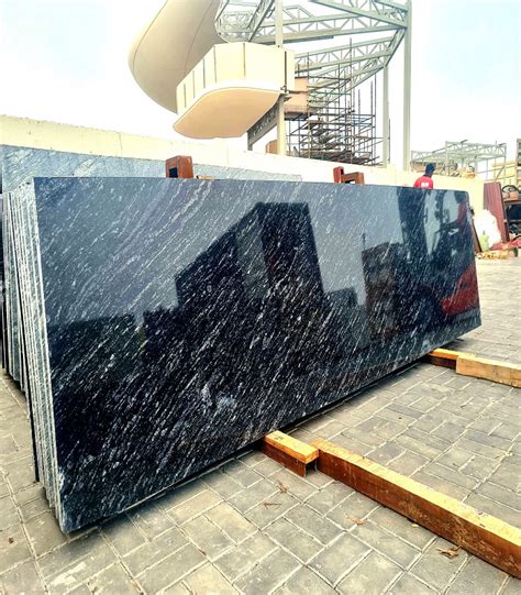 River Black Granite Cutter Slabs 2cm And 3cm STONES FOREVER LLC