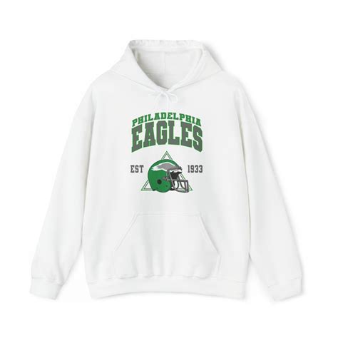 Eagles Hooded Sweatshirt Eagles Hoodie Philadelphia Eagles Etsy