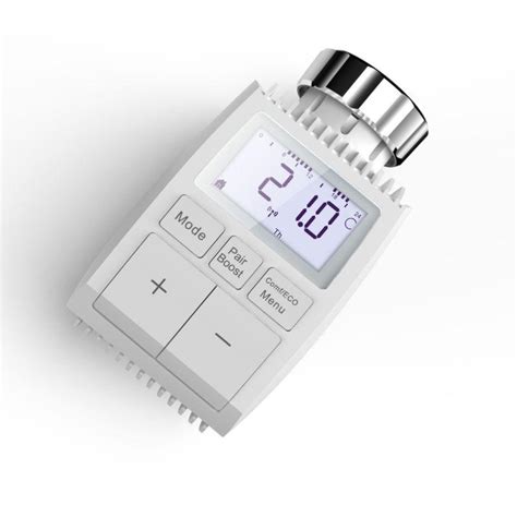 Tête Thermostatique Connectée Universelle Avec Ecran Lcd Unité