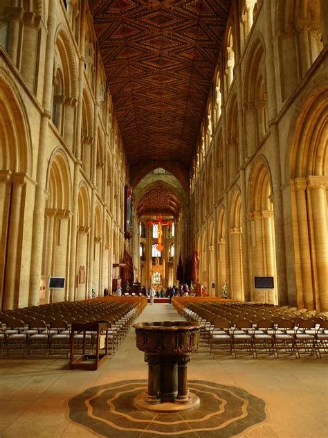 The Nave Peterborough Cathedral Colin Sabin Flickr