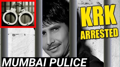 Mumbai Airport Pe Huwe Girftar Krk Arrested At Mumbai Airport Krk