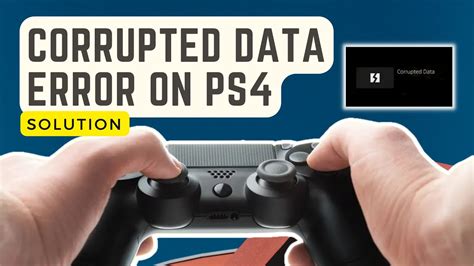 How To Fix Corrupted Data Error On Ps4 Updated Solutions [2024] Youtube