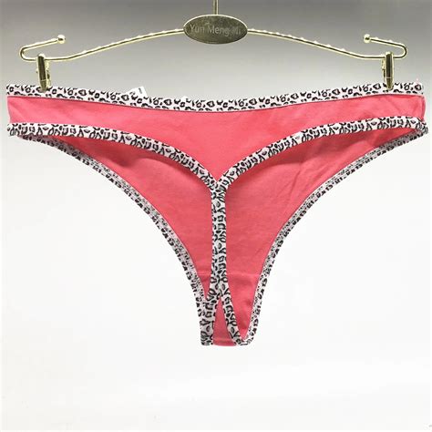 Soft Sexy Cotton Briefs Lingerie Comfort Underpants Underwear Womens Thong G String Women