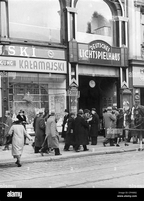 German Cinema In Poznan 1939 Stock Photo Alamy