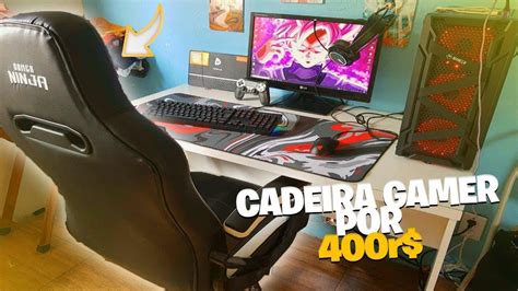 Unboxing Da Cadeira Gamer Ninja Kage Veio Quebrada Youtube